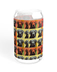 Whimsical Warhol Labrador Sipper Glass