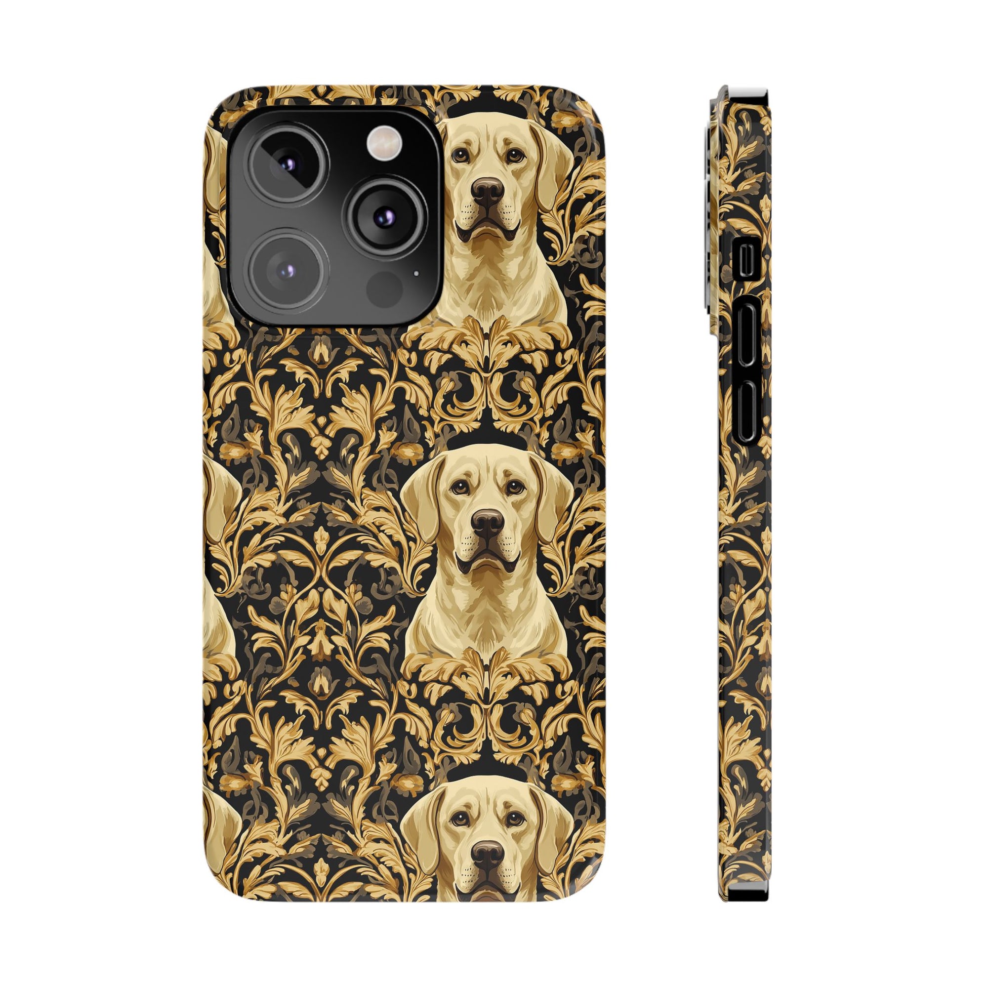 Royal Pawsitivity Labs Slim Phone Cases