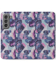 Funky Geometric Boxerista Flip Cases