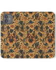 Autumnal German Shepherd Glamour Flip Cases