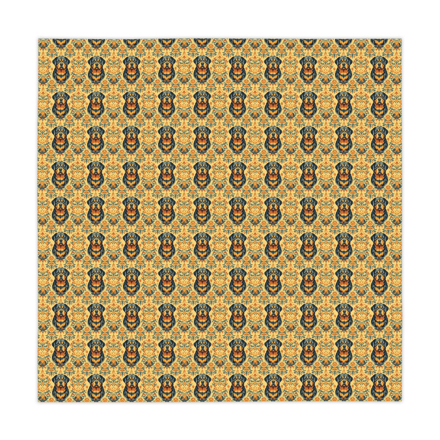 Royal Rottie Regalia Tablecloth