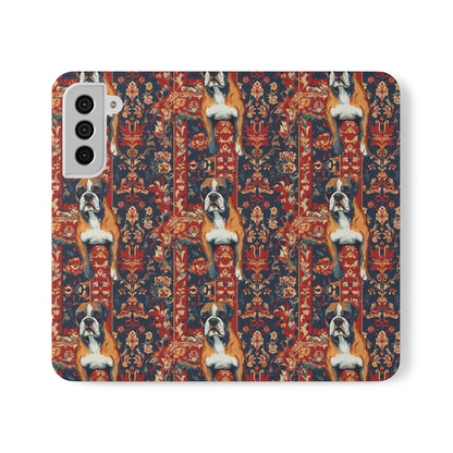 Boxer Blossom Tapestry Delight Flip Cases