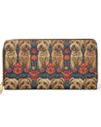 Yorkie Charm Twins Zipper Wallet