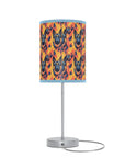 Impressionistic German Shepherds Lamp on a Stand