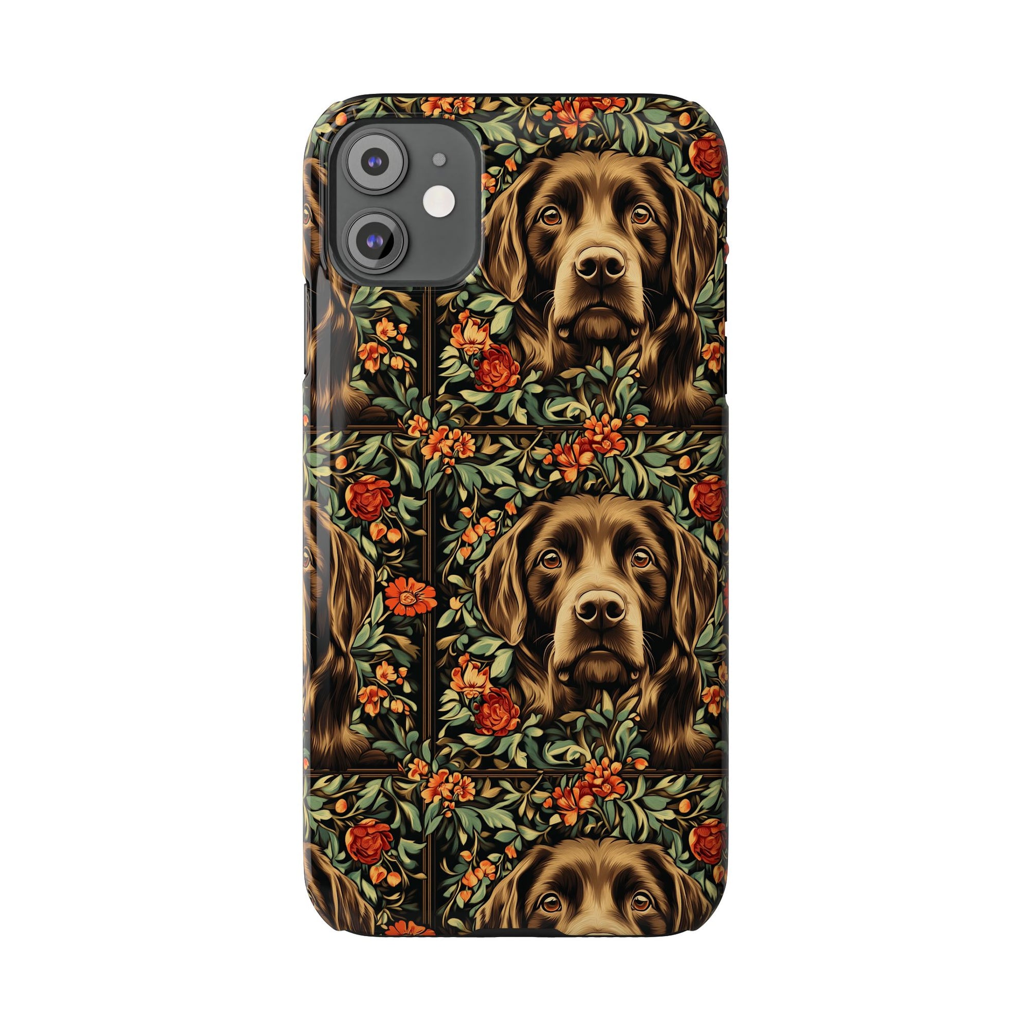 Labrador Lush Pooch Tapestry Slim Phone Cases