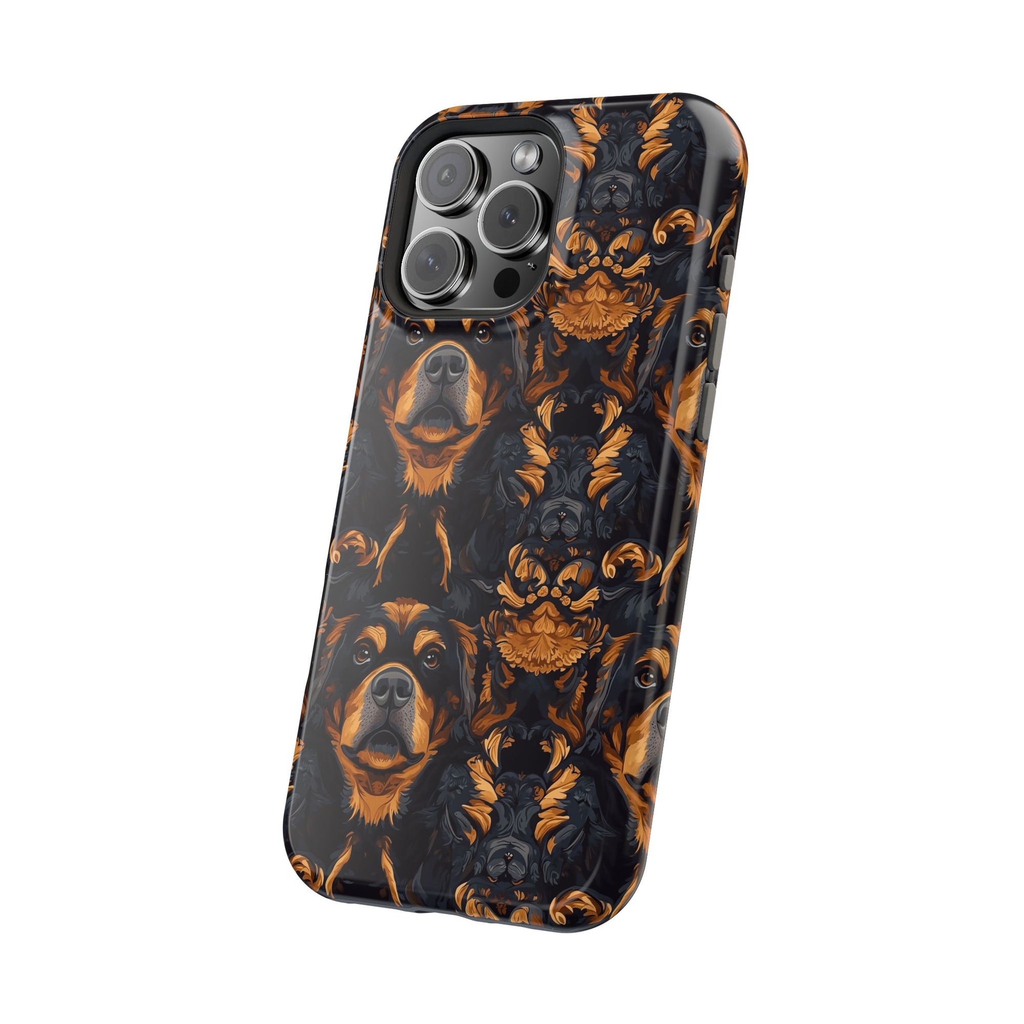 Modern Rottweiler Royalty Magnetic Tough Cases