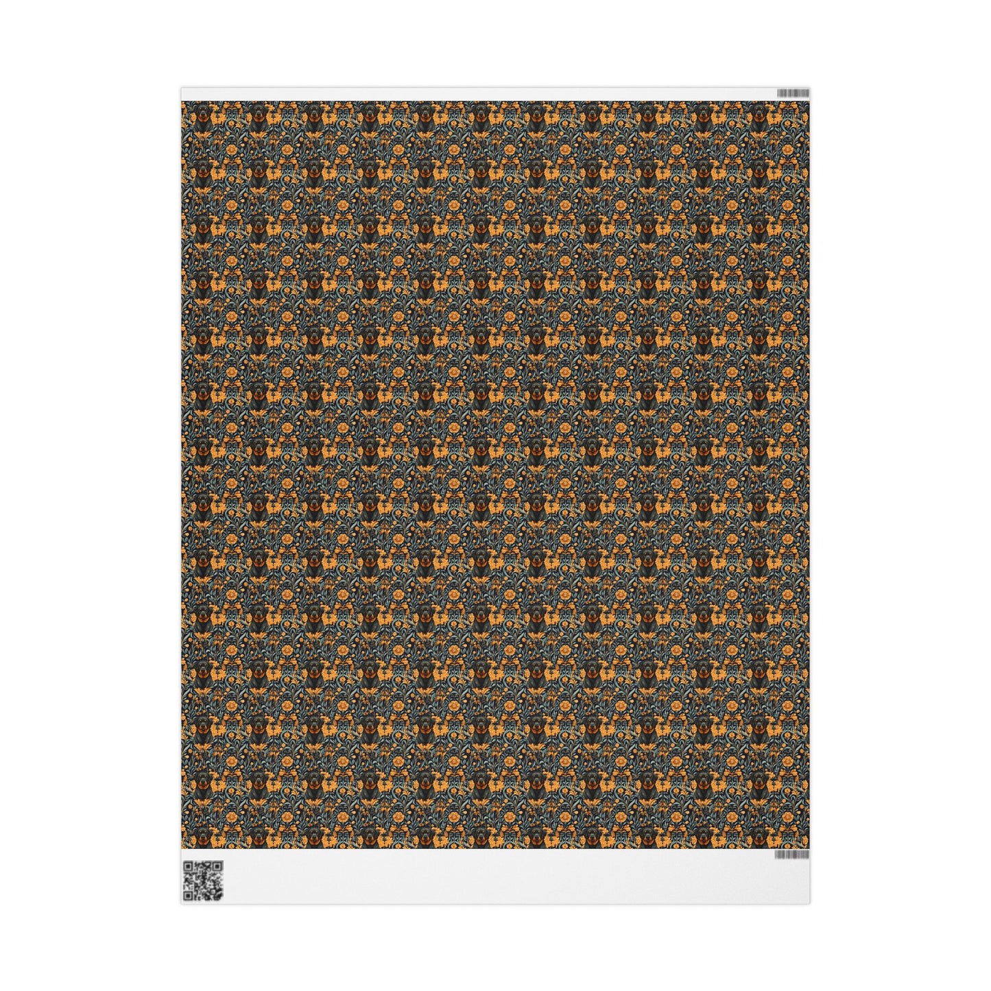 Ruffle Rottie Glamourific Wrapping Paper