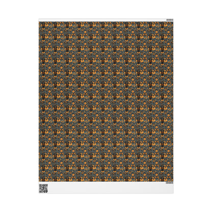 Ruffle Rottie Glamourific Wrapping Paper