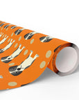 Boxer Blissful Chic Canine Wrapping Paper