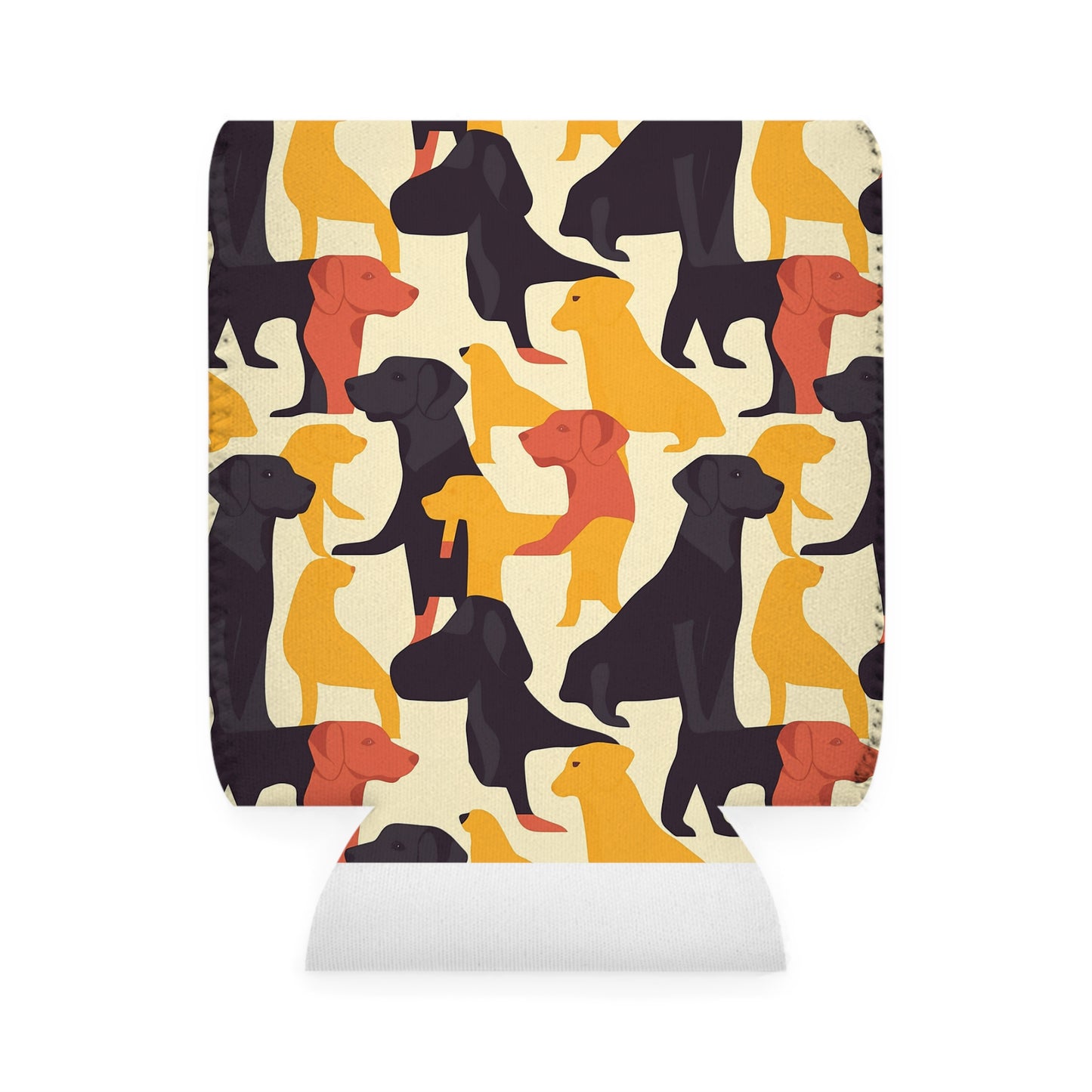 Modern Charm Labrador Chic Can Cooler Sleeve