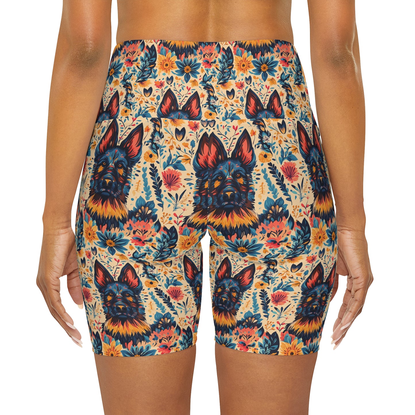 Bloomhound Shepherd Sentinel High Waisted Yoga Shorts