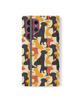 Modern Charm Labrador Chic Flip Cases