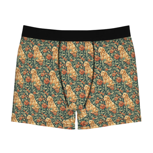 Blooming Goldie Glam Men's Boxer Briefs