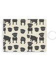 Puggie Pout Perfection Leather Card Holder