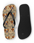 Bowtie Boxer Bliss Flip Flops