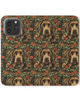 Labrador Lush Pooch Tapestry Flip Cases