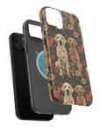 Blossoming Labradors Bouquet Magnetic Tough Cases