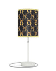 Majestic Hound Couture: German Shepherd LuxeBlend Lamp on a Stand