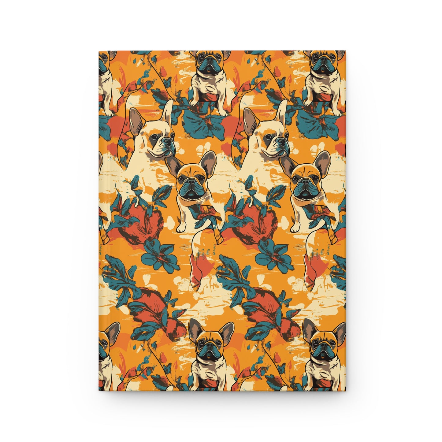 Frenchie Glow-Up Galore Hardcover Journal Matte