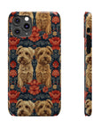 Yorkie Charm Twins Slim Phone Cases