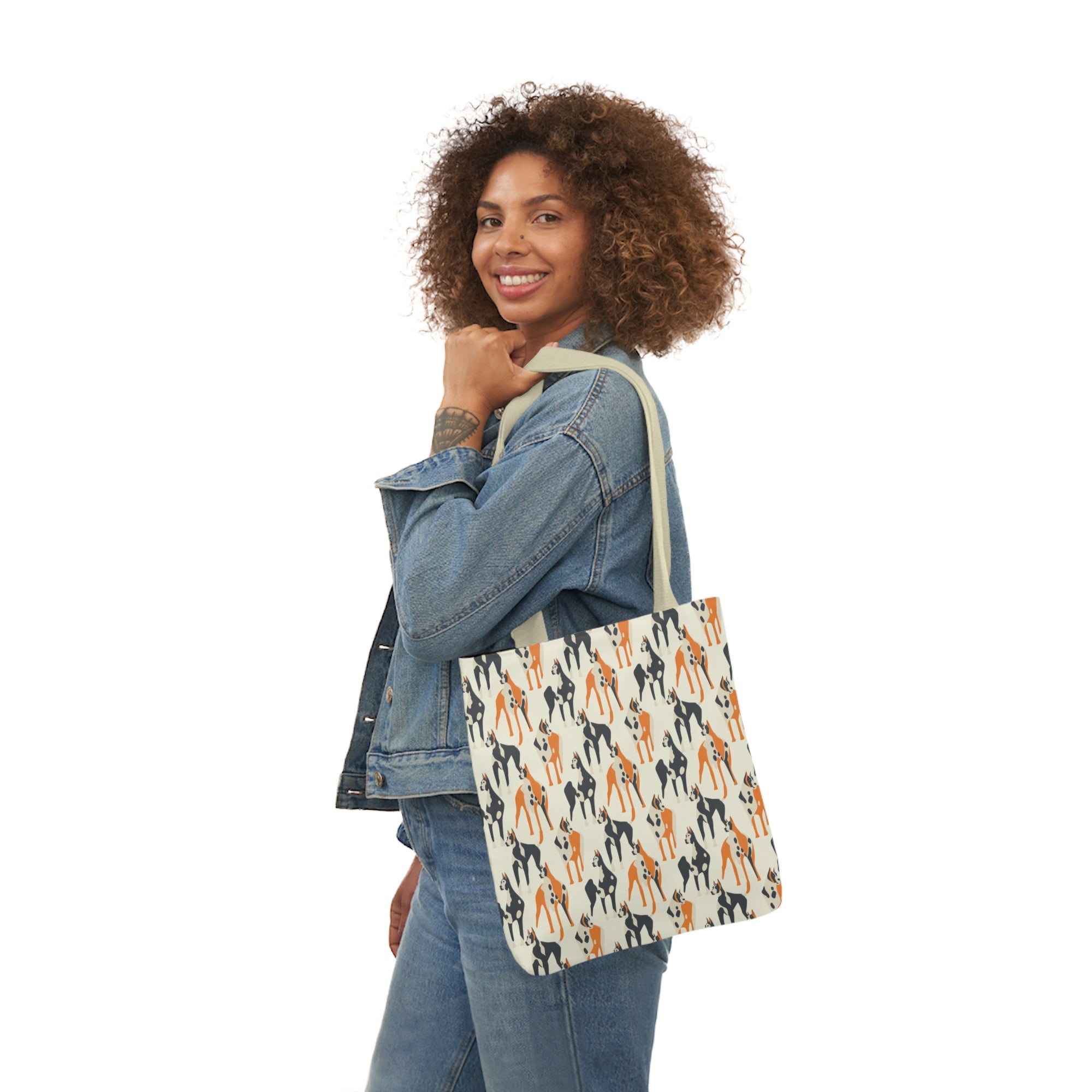 Dashing Dane Divinity Canvas Tote Bag