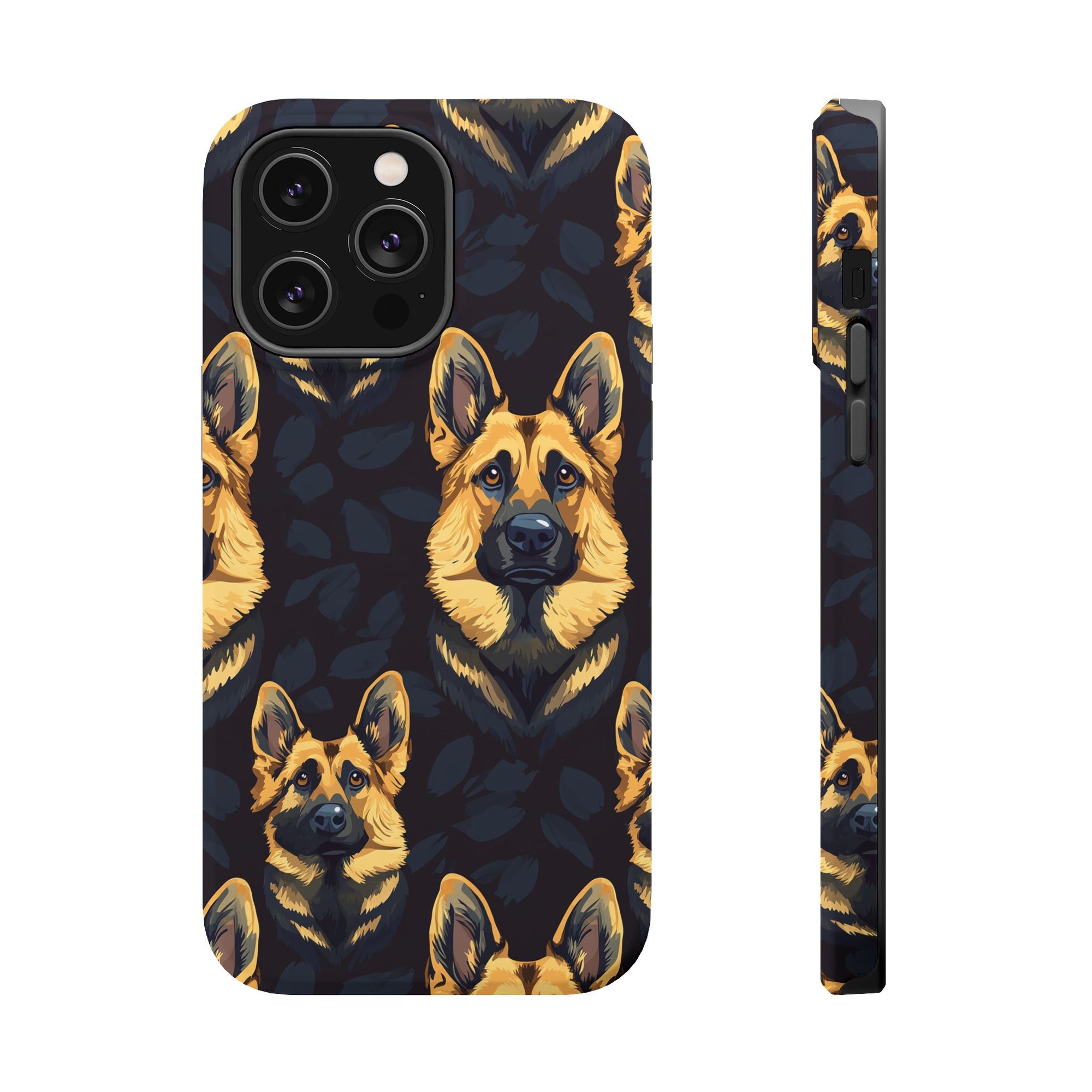 Majestic Hound Couture: German Shepherd LuxeBlend Magnetic Tough Cases