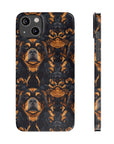 Modern Rottweiler Royalty Slim Phone Cases