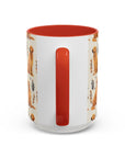 Golden Glamour Paws - Luxe Licks for Regal Retrievers Accent Coffee Mug