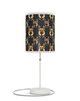 Majestic Hound Couture: German Shepherd LuxeBlend Lamp on a Stand