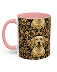 Royal Pawsitivity Labs Accent Coffee Mug