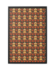 Golden Pawsatronic Tapestry Matte Canvas, Framed