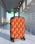 Golden Glamour Paws Suitcase