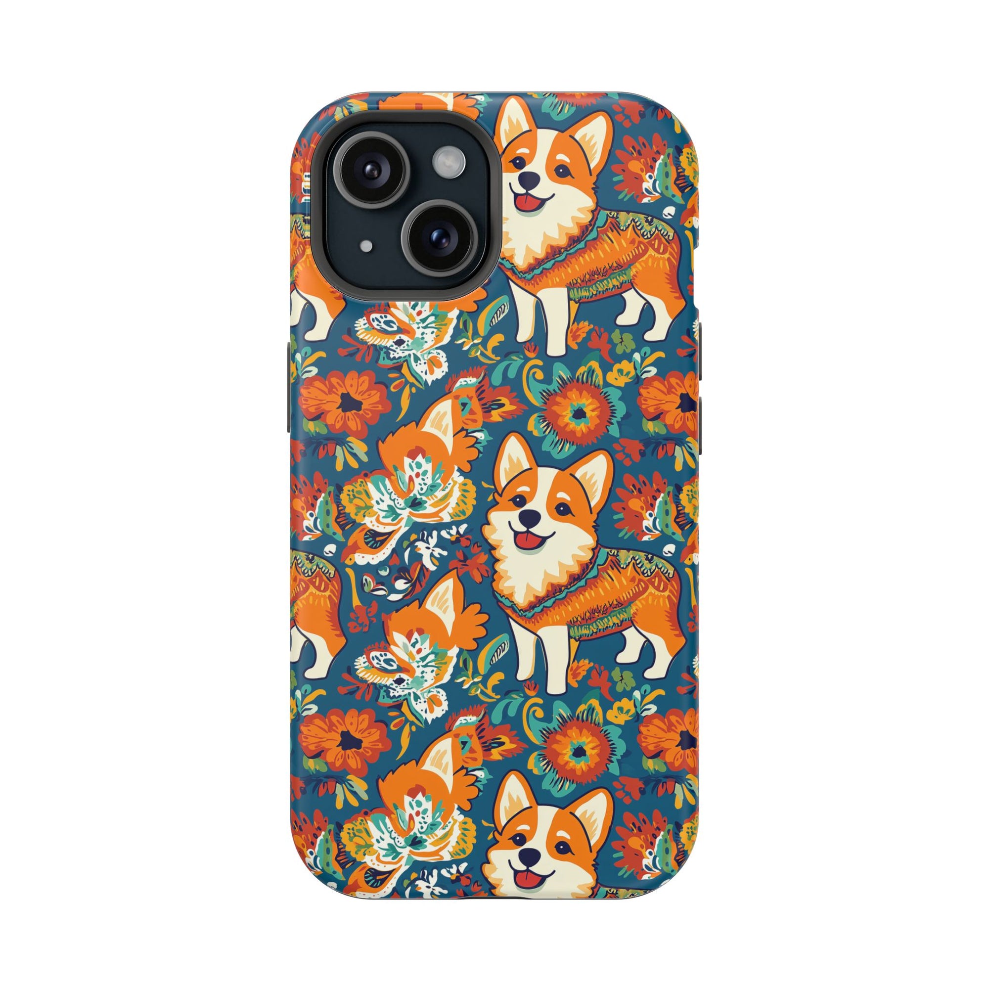 Corgi Carnival Couture Magnetic Tough Cases