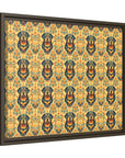 Royal Rottie Regalia Matte Canvas, Framed