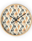 Dashing Dane Divinity Wall Clock