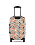 Bloomiful Lab Bouquet Luggage Cover