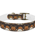 Bloomingly Bulldogistic Bouquet Dog Collar