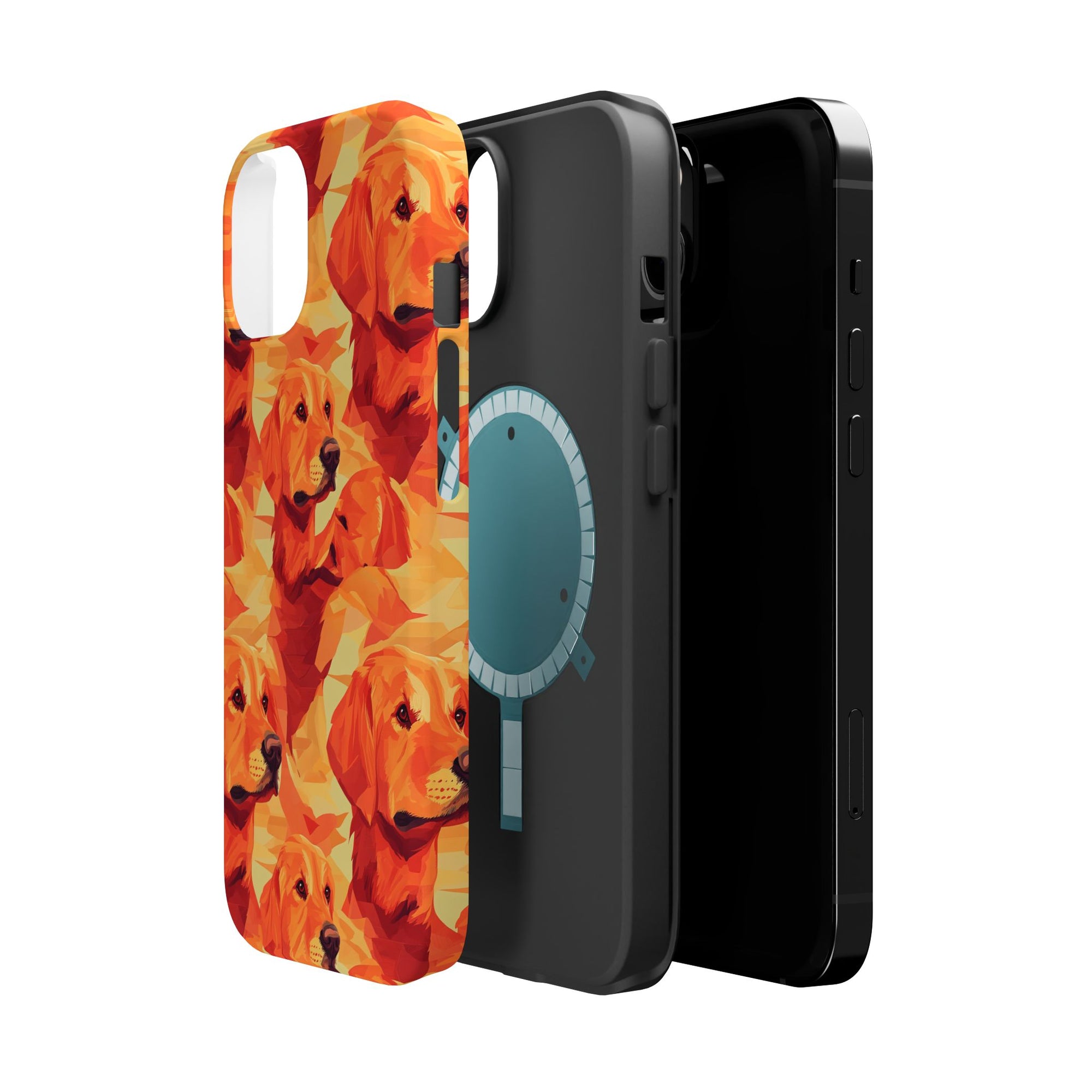 Golden Glamour Paws Magnetic Tough Cases