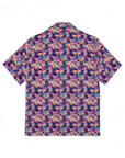 Dazzling Bulldog Chic Men's Hawaiian Camp Shirt