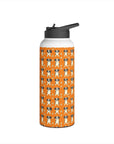 Boxer Blissful Chic Canine Stainless Steel Water Bottle