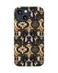 Manor Pup Boxer Royale Slim Phone Cases