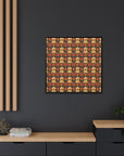 Golden Pawsatronic Tapestry Matte Canvas, Framed