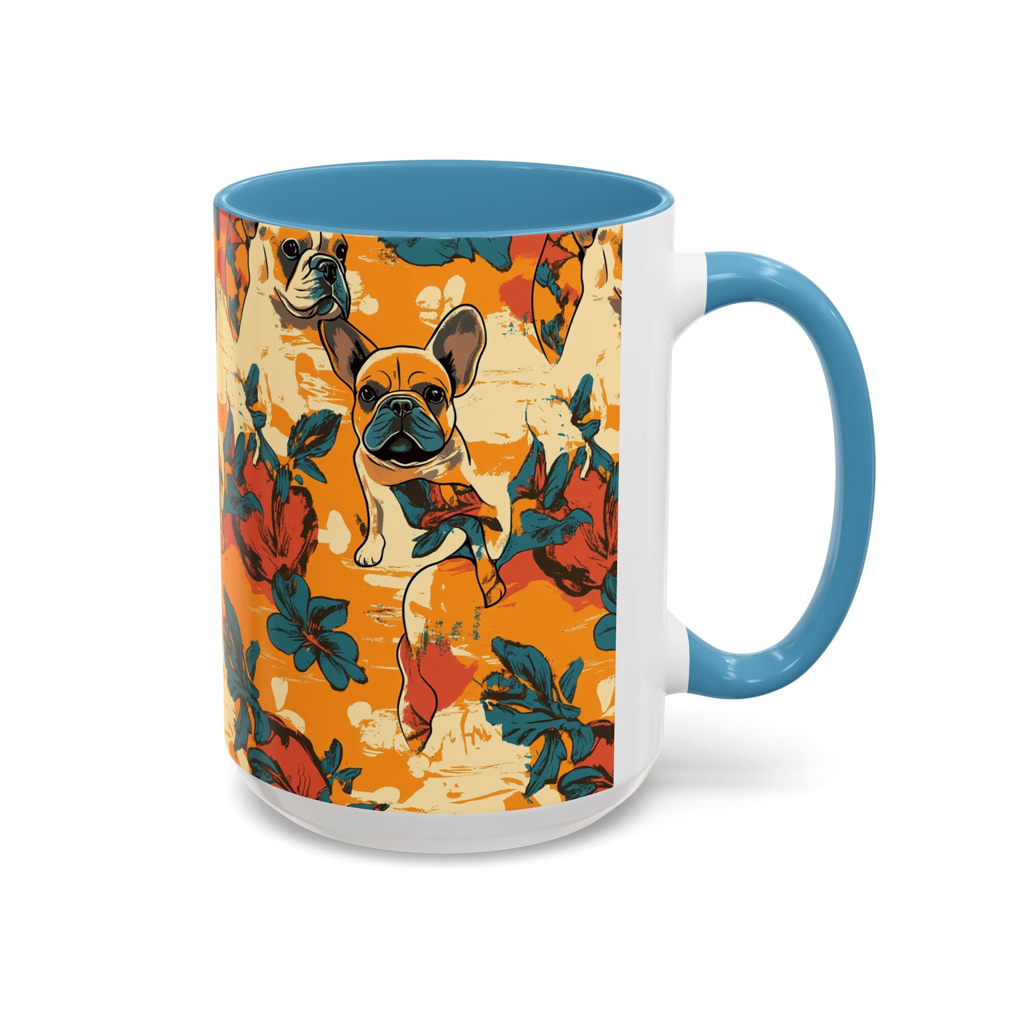 Frenchie Glow-Up Galore Accent Coffee Mug