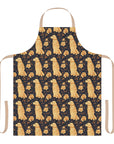 Golden Paws Floral Frenchie Apron