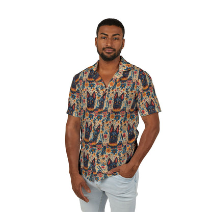 Bloomhound Shepherd Sentinel Men's Hawaiian Camp Shirt