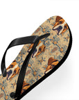 Bowtie Boxer Bliss Flip Flops