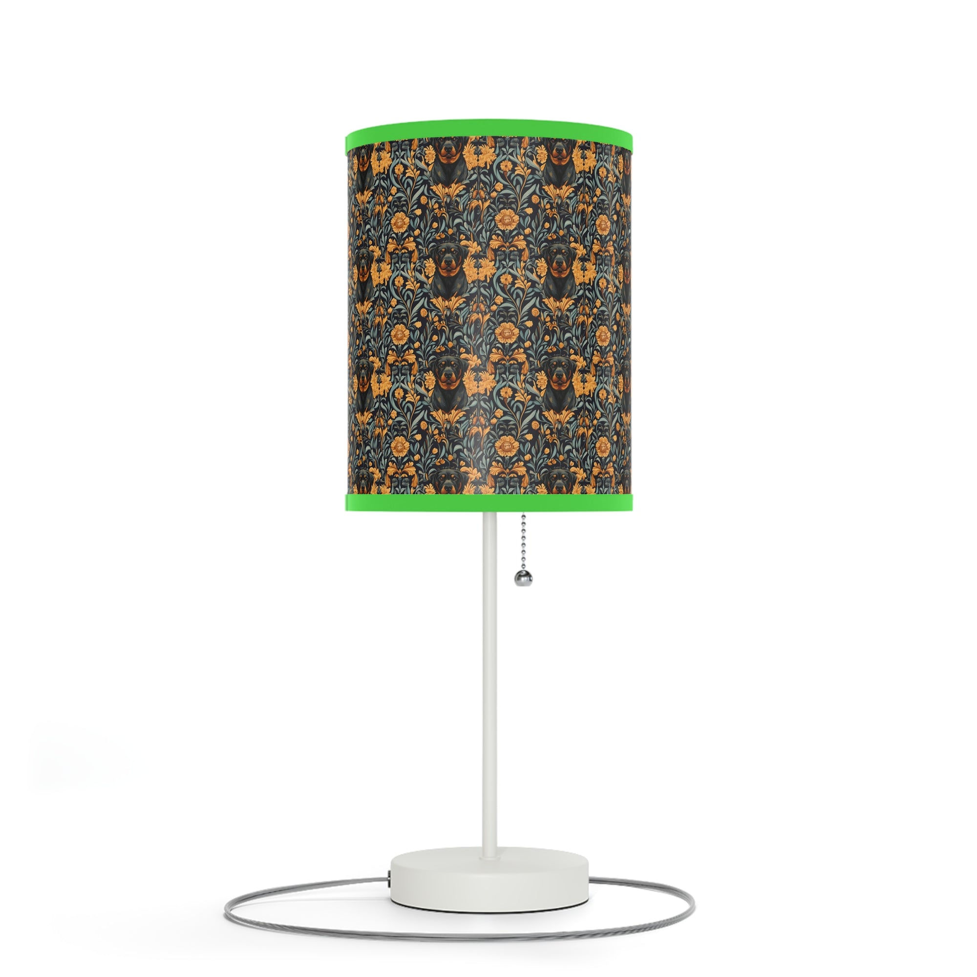 Ruffle Rottie Glamourific Lamp on a Stand