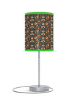 Dazzling Dachsund Blossoms & Foliage Lamp on a Stand