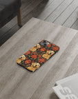 Golden Pawsatronic Tapestry Slim Phone Cases