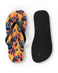 Impressionistic German Shepherds Flip Flops